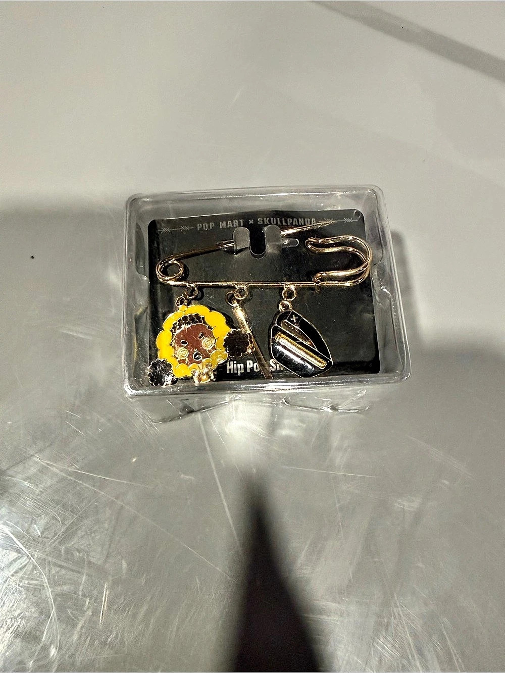 Pop Mart Skullpanda Hypepanda Series Pin (Hip Pop Singer) Hip Pop Singer Pin Set